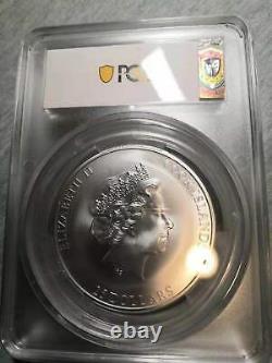 2018 $25 Cook Islands 7 Summits Kilimanjaro 5oz. 999 Silver Coin PCGS MS70 FD