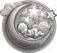 2018 $5 Cook Islands Lullaby Dreaming Boy 1oz. 999 Silver Antique Finish Coin