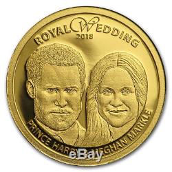 2018 $5 Cook Islands Royal Wedding Coin & Currency Set Harry and Meghan