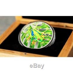 2018 $5 Cook Islands TREE FROG Magnificent Life Series 1oz 999 Silver Coin