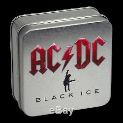 2018 Cook Islands 2 oz Silver AC/DC Black Ice Proof (No COA) SKU#192814