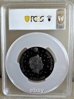 2018 Cook Islands $5 Night Animals Eagle Owl PCGS PR69 silver coin