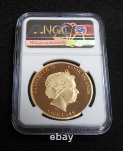 2018 Cook Islands Shades of Nature Sungazer Lizard silver proof 2000 minted