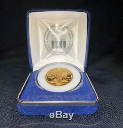 2018 Cook Islands WAR 1/2 oz. 24 Gold $25 US Liberty Coin in Box