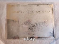 2018 Cook Islands Waldseemuller Historical Maps Foil Silver Note 30g Laminated
