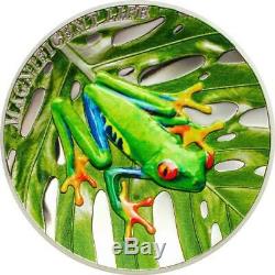 2018 Magnificent Life Tree Frog Pcgs Pr 70 Dcam Colorized Coin$138.88