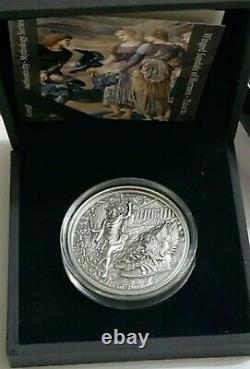 2019 $10 Cook Islands TALARIA Winged Hermes Mythology 2 Oz Silver Coin