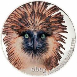 2019 $5 Cook Island Magnificent Life PHILIPPINE EAGLE 1 Oz Silver Proof Coin