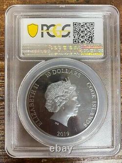 2019 AC/DC Razors Edge Black Proof Cook Islands PCGS PR70DCAM $10 Coin! 88