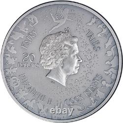 2019 Cook Islands 3 Ounce Silver $20 Fairytales Little Red Riding Hood OGP ST