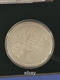 2019 Cook Islands 3 oz Silver Samsara Wheel of Life COIN #158/333 Archaeology
