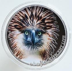 2019 Cook Islands $5 1 oz. SILVER Proof Coin Magnificent Life Philippine Eagle