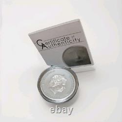 2019 Cook Islands $5 Trapped 1 oz. 999 Silver coin withOGP & COA 1st In Series
