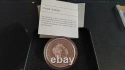 2019 Cook Islands $5 Trapped 1 oz. 999 Silver coin withOGP & COA. 1st in series