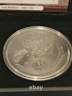2019 Cook Islands Aztec Calendar 3 oz Silver Coin 20 Dollars Ultra High Relief