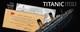 2019 Cook Islands Rose's Ticket for the Titanic 5 grams. 999 silver foil