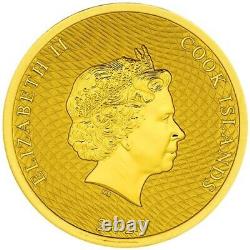 2020 1/10 oz Cook Island Bounty Gold Coin (BU) Free Shipping in Factory Capsule
