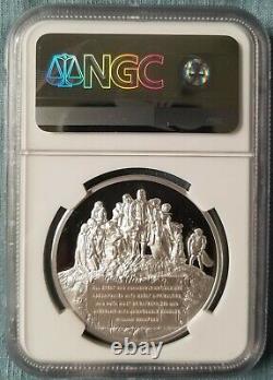 2020 Cook Is. $5 1oz Silver PL70 ULTRA HIGH RELIEF 400TH ANNIVERSARY MAYFLOWER