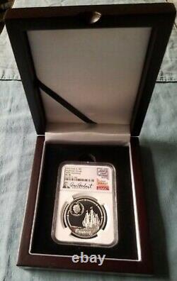 2020 Cook Is. $5 1oz Silver PL70 ULTRA HIGH RELIEF 400TH ANNIVERSARY MAYFLOWER