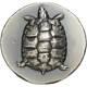 2020 Cook Islands 1 oz Tortoise Ultra High Relief Antique Finish Silver Coin