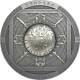 2020 Cook Islands 3 oz Dendera Zodiac High Relief Antique Finish Silver Coin
