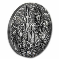 2020 Cook Islands 3 oz Silver Antique Gods of the World (Shiva) SKU#200483