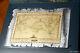 2020 Cook Islands $5 Captain Cook's Discoveries Map Foil. 999 Silver