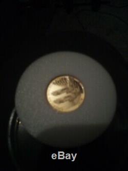 2020 Cook Islands $5 Double Eagle 1/10th Ounce. 24 Pure Gold Collector Coin