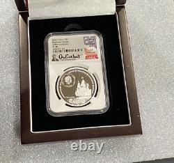 2020 Cook Islands $5 Mayflower Voyage Proof Silver Coin NGC PL70 Don Everhart AA