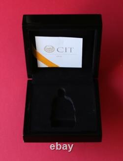 2020 Cook Islands MADONNA OF BRUGES 3 oz. Gilded Silver PCGS MS70, Box/COA-RARE