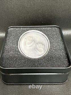 2020 Cook Islands Still Trapped 2nd 1oz Silver Low Montage. 999