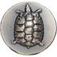 2020 Cook Islands Tortoise High Relief $5 1 oz. Silver Coin 999 Mintage