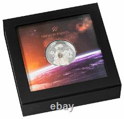 2020 Cook Islands Vinales Meteroite Ultra High Relief 1 oz Silver Proof $5 OGP