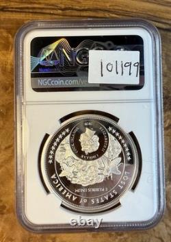 2020 Lost States of America State of Deseret Brigham Young NGC PF 70 Rare