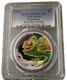 2020 Magnificent Life Chameleon 1oz Silver PCGS PR70 DCAM Box&COA, Cook Islands