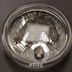 2021 $1 Cook Islands 1 oz. 999 Silver Gilded Proof Morgan & Peace COA Q3913