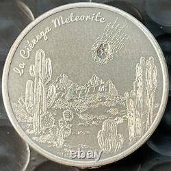 2021 1 Oz 999 Silver Cook Islands La Cienega Meteorite CIT Real Meteor Piece