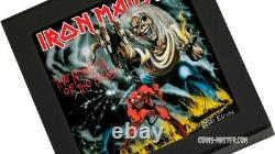 2021 1 Oz Silver $5 Cook Islands The Number Of The Beast IRON MAIDEN Coin
