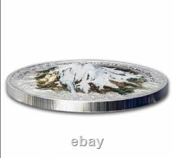 2021 $25 Cook Islands 7 Summits Elbrus Pure Silver Coin