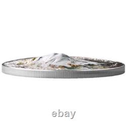 2021 $25 Cook Islands 7 Summits Elbrus Pure Silver Coin