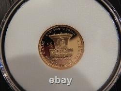 2021 $5.00 Double Eagle Gold Coin COA MINT NEW