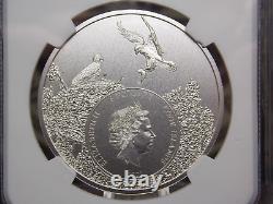 2021 $5 Cook Island 7K Metals U. S. Animals New Mexico ROADRUNNER NGC MS70 #023