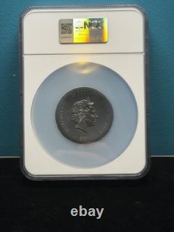 2021 5oz Cook Islands $25 Athena's Owl Ultra High Relief MS70 Only 555 Minted
