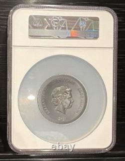 2021 5oz Cook Islands $25 Athena's Owl Ultra High Relief MS70 Only 555 Minted