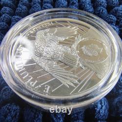 2021 CIT Cook Islands Morgan & Peace 1oz Silver Gilded Proof Coin GR Reserve LTD