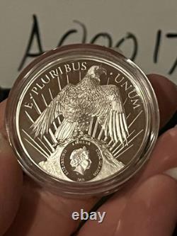 2021 CIT Cook Islands Morgan & Peace 1oz Silver Gilded Proof Coin GR Reserve LTD