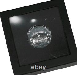 2021 Cook Islands $10 2-oz Silver Classic Car Ultra High Relief Black Proof
