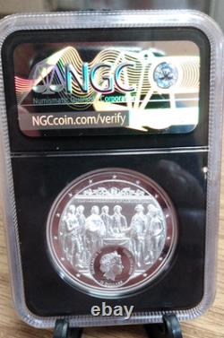 2021 Cook Islands $10 George Washington 2oz Silver Proof NGC PF70 Ultra Cameo