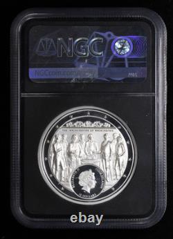 2021 Cook Islands $10 George Washington Proof Silver Coin NGC PF70 UCAM