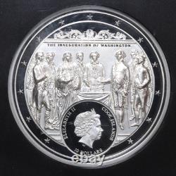 2021 Cook Islands $10 George Washington Proof Silver Coin NGC PF70 UCAM